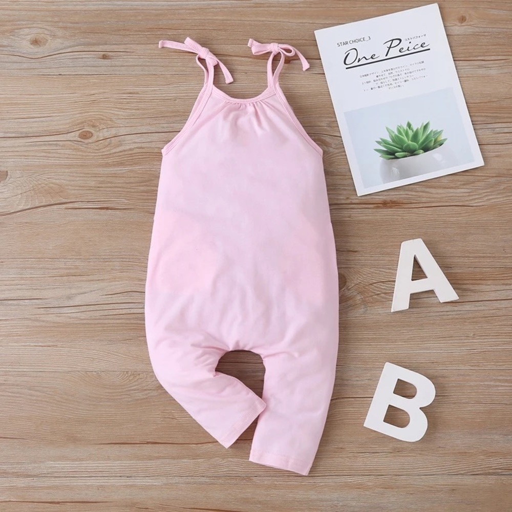 Pink romper